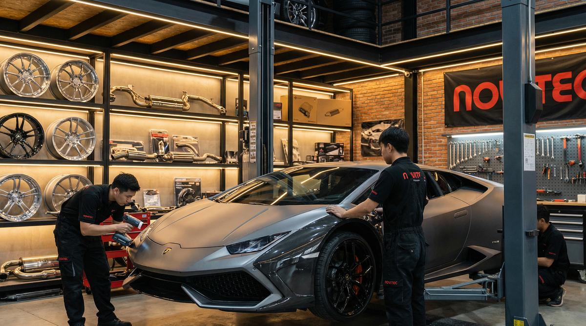 大奶汽车改装工坊视频拍摄